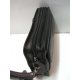Pochette en cuir noir"Francinel"