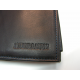 Petit portefeuille en cuir noir"Arthur&Aston"
