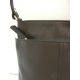 Sac en cuir noir"Manna"