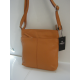 Sac en cuir souple bleu"Manna"