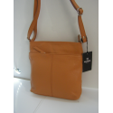 Sac en cuir souple camel"Manna"