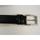 Ceinture en cuir noir"Manna"