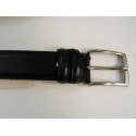 Ceinture en cuir noir"Manna"