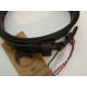 Ceinture en cuir noir "J.L.Foures"