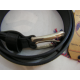 Ceinture en cuir noir "J.L.Foures"