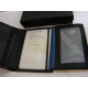 Portefeuille en cuir noir ,3 volets , 7 cartes "Arthur&Aston"