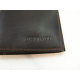 Portefeuille en cuir noir ,3 volets , 7 cartes "Arthur&Aston"