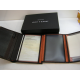 Portefeuille en cuir noir ,3 volets , 7 cartes "Arthur&Aston"