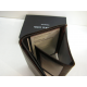 Portefeuille en cuir noir ,3 volets , 7 cartes "Arthur&Aston"