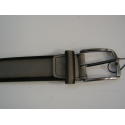 Ceinture en cuir grise"Manna"