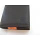 Petit portefeuille en cuir noir"David William"