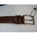 Ceinture en cuir camel"Manna"