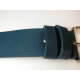 Ceinture en cuir noir"Manna"