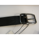 Ceinture en cuir noir "Manna"