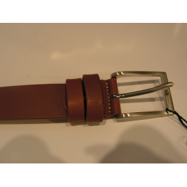 Ceinture en cuir camel "Manna"