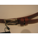 Ceinture en cuir camel "Manna"