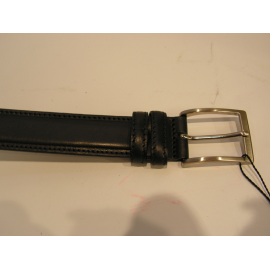Ceinture en cuir noir "Manna"