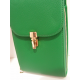 Pochette en synthétique vert "Francinel"