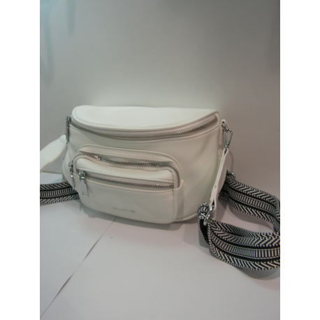 Sac banane en synthétique jaune "Francinel"