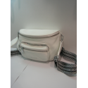 Sac banane en synthétique blanc "Francinel"