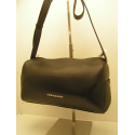 Sac bowling en cuir noir "Arthur et Aston"