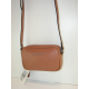 Petit sac en cuir caramel "Arthur et Aston"