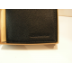 Portefeuille en cuir noir ,3 volets "Arthur&Aston"