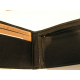 Petit portefeuille en cuir noir  "Arthur&Aston"