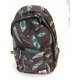 Sac a dos double gris et noir  "Rip Curl"