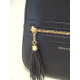 Petit sac a dos en synthetique noir"Francinel"
