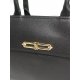 Sac en cuir noir "Mia et Joy"