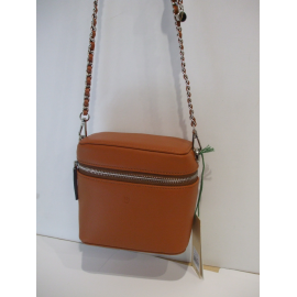 Petit sac en cuir noir "Mia & Joy "