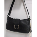 Sac en cuir noir "Francinel"