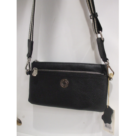 Sac en cuir noir"Mia & joy"