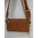 Sac en cuir camel "Francinel "