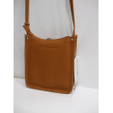 Petit sac en cuir camel"Arthur et Aston"