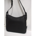 Sac en cuir noir "Arthur et Aston"