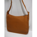 Sac en cuir camel "Arthur et Aston"