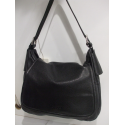 Sac en cuir noir "Mocca"