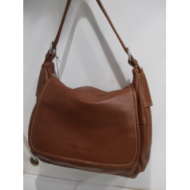 Sac en cuir marron "Mocca"