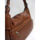 Sac en cuir marron "Mocca"