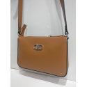 Petit sac en cuir camel "Arthur et Aston"