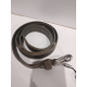 Ceinture en cuir noir "Manna"