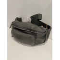 Sac banane en noir "Arthur et Aston"