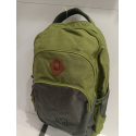 Sac a dos en toile vert et gris "Travelite"