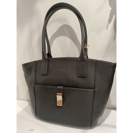 Sac porté épaule en cuir rouge "Francinel "