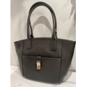 Sac porté épaule en cuir noir "Francinel "