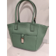 Sac porté épaule en cuir taupe "Francinel "