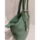 Sac porté épaule en cuir taupe "Francinel "