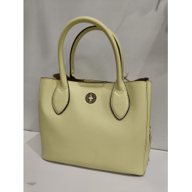 Sac porté épaule en cuir orange "Francinel "